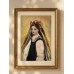 “Ukrainian Girl in a Vyshyvanka and Flower Wreath” – Original Painting by Marina Stognieva